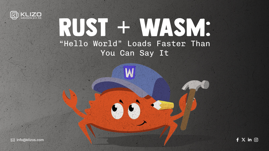 Rust + We assembly