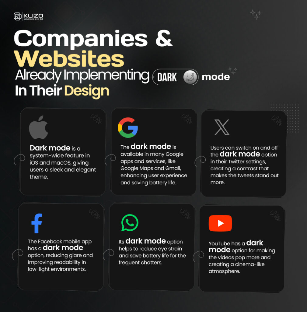 Dark Mode Website Design - Know Why You Should Consider It - Klizos