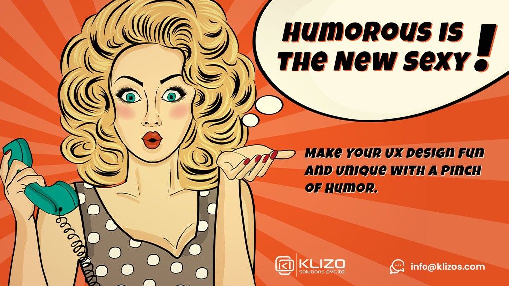 Humorous is the new sexy - humor in ux design