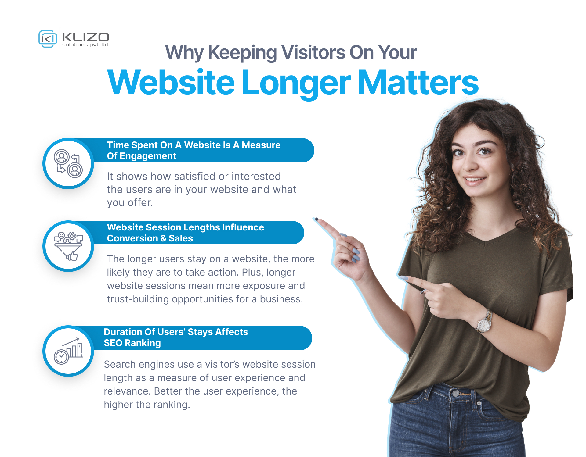 keep visitors viewing your website longer 