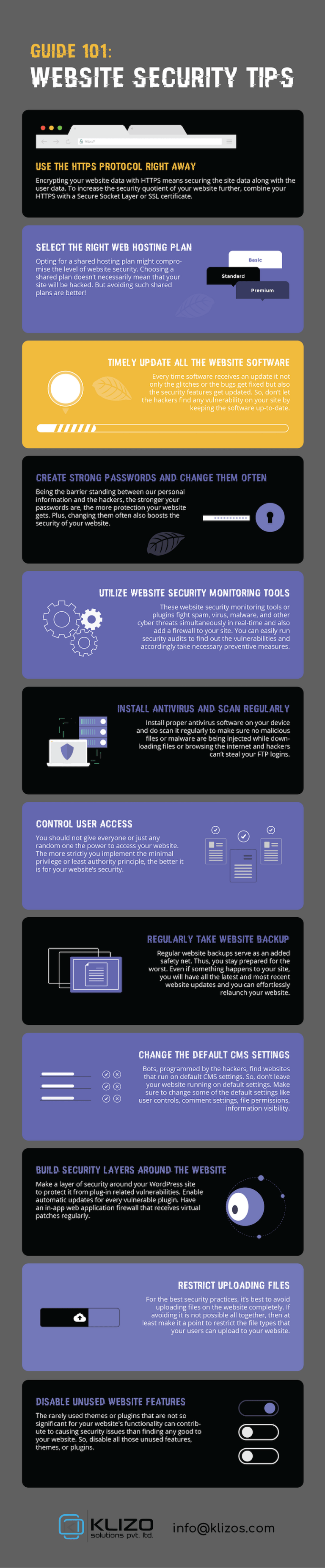 Guide 101 Website Security Tips To Protect It From Hackers Klizos