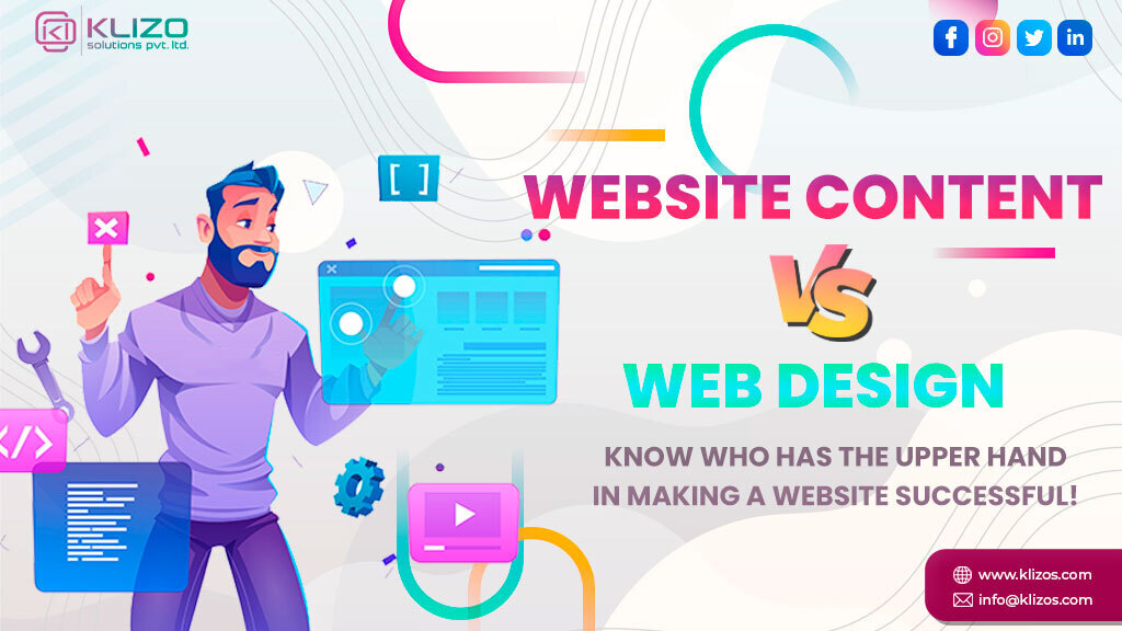 web design, content